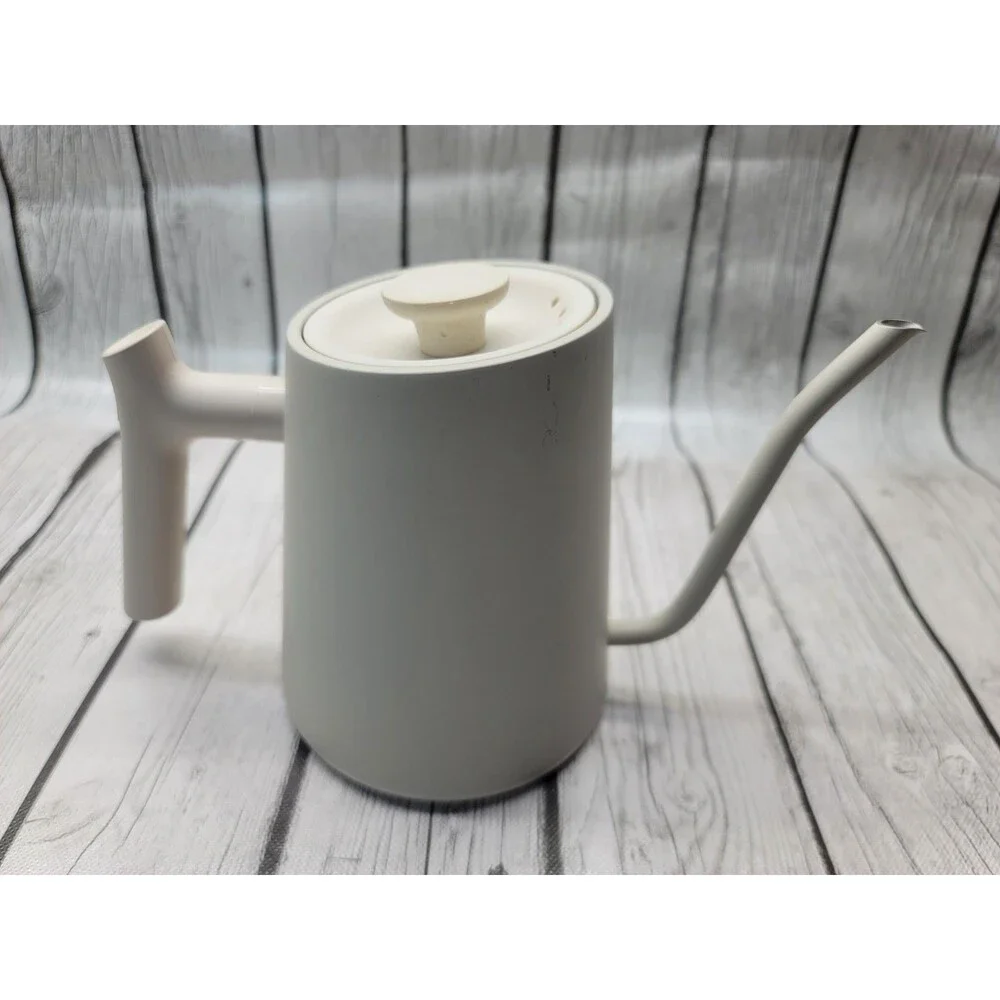Greater Goods Gooseneck Electric Kettle Only Birch White 0448 Tested